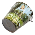 Circa 1968 Billy Casper 36 Practice Balls Bucket (And Balls)
