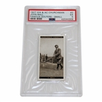 John Ball 1927 Wa & Ac Churchman Famous Golfers Card #2 PSA 5 #42044309