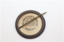 1932 US Open Championship Qualifying Rounds Contestant Badge - Fresh Meadow - Sarazen