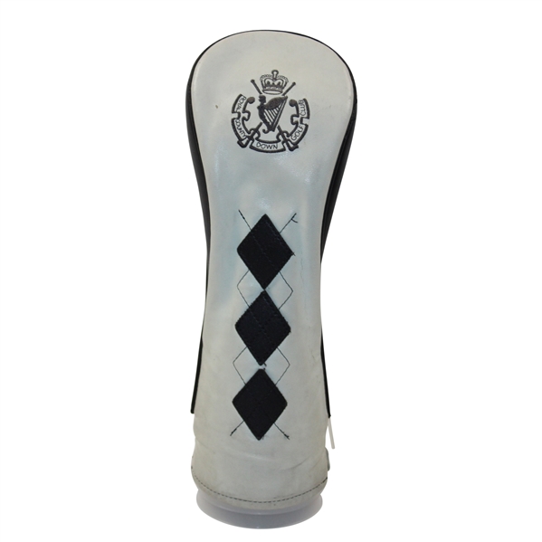 Royal County Down Golf Club Heritage Collection White & Black Head Cover