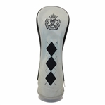 Royal County Down Golf Club Heritage Collection White & Black Head Cover