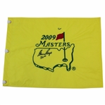 Gary Player Signed 2009 Masters Embroidered Flag with 52nd JSA ALOA