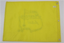 Ben Crenshaw Signed 2003 Masters Embroidered Flag JSA ALOA