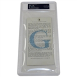 Champion Shaun Micheel Signed 2003 PGA at Oak Hill Ticket PSA #83833822