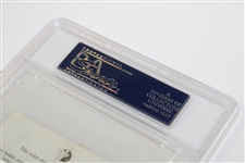 Champion Shaun Micheel Signed 2003 PGA at Oak Hill Ticket PSA #83833822