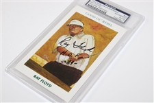 Ray Floyd Signed 1992 Mueller Enterprises Golf Card #381 PSA #83833817