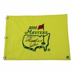 Palmer, Snead & Nicklaus Signed 2000 Masters Embroidered Flag JSA ALOA