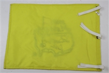 Palmer, Snead & Nicklaus Signed 2000 Masters Embroidered Flag JSA ALOA