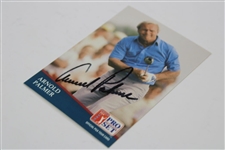 Arnold Palmer Signed 1991 Senior PGA Tour Pro Set Golf Card JSA ALOA