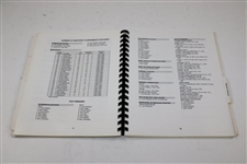 1997 Masters Tournament Official Media Guide - Tiger Woods Winner