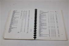 1997 Masters Tournament Official Media Guide - Tiger Woods Winner