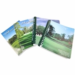 Four (4) Masters Tournament Official Media Guide - 2000, 2005, 2009 & 2010