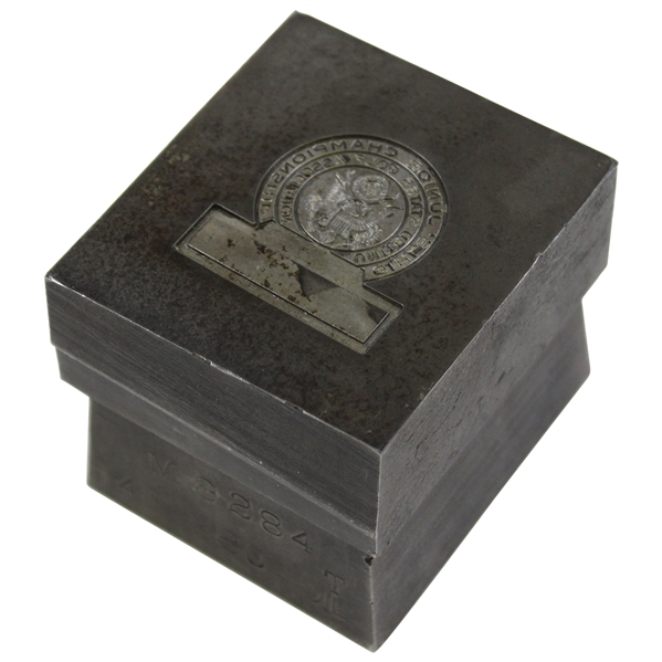 1960 USGA Girls Junior Championship Robbins Co. Stamping Die (J)