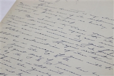 Olin Dutra Signed 1935 Handwritten Letter to George Jacobus on Personal Letterhead 10/28 JSA ALOA