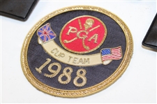 Four (4) PGA Cup Crests - 1986 (x2), 1988 & Undated