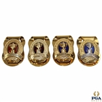 2008, 2009, 2010 & 2011 PGA Championship Money Clips