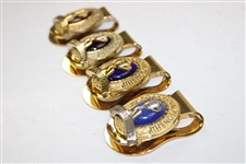 2008, 2009, 2010 & 2011 PGA Championship Money Clips