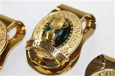 2002, 2003, 2004, 2005 & 2006 PGA Championship Money Clips