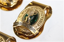 2002, 2003, 2004, 2005 & 2006 PGA Championship Money Clips