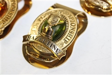 2002, 2003, 2004, 2005 & 2006 PGA Championship Money Clips