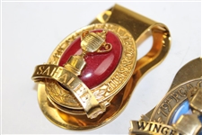 1996, 1997 & 1998 PGA Championship Badge/Money Clips