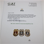1996, 1997 & 1998 PGA Championship Badge/Money Clips