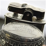 1930 Pittsburgh Post Gazette Miniature Golf Tournament Winners Golf Ball Lighter w/Unmarked Golf Ball Lighter