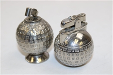 1930 Pittsburgh Post Gazette Miniature Golf Tournament Winners Golf Ball Lighter w/Unmarked Golf Ball Lighter
