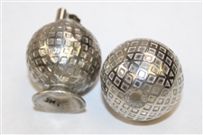1930 Pittsburgh Post Gazette Miniature Golf Tournament Winners Golf Ball Lighter w/Unmarked Golf Ball Lighter
