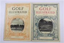Twelve (12) 1934 Golf Illustrated Magazines - Volumes 40 #4-6, Volumes 41 #1-6, Volumes 42 #1-3