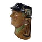 c.1970 Large Royal Doulton Character Jug Golfer D6623