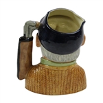 c.1970 Large Royal Doulton Character Jug Golfer D6623