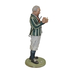 1986 Norman Rockwell “Old Man Tracy” Fine Porcelain Golf Figurine By Omnia Benedietine