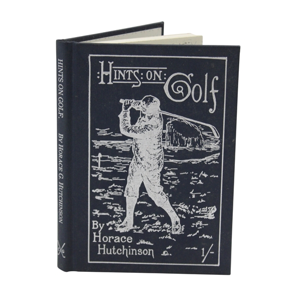 1987 Hints On Golf The Classics Of Golf Reissued Hardcover Book by Horace Hutchinson