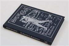 1987 'Hints On Golf The Classics Of Golf' Reissued Hardcover Book by Horace Hutchinson