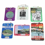 1998-2003 Masters Tournament SERIES Badges