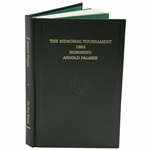 1993 The Memorial Tournament Ltd Ed Book Honoring & Dedicated to Arnold Palmer #110/220