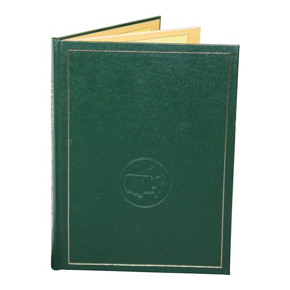 1978 Masters Tournament Green Annual Book - Gary Player Winner