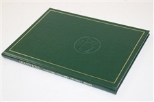 1978 Masters Tournament Green Annual Book - Gary Player Winner