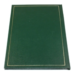 1978 Masters Tournament Green Annual Book - Gary Player Winner