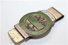 1959 PGA Championship at Minneapolis GC Contestant Badge/Clip - Bob Rosburg Winner