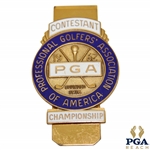 1962 PGA Championship at Aronimink GC Contestant Badge/Clip - Gary Player Winner
