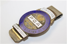 1966 PGA Championship at Firestone CC Contestant Badge/Clip - Al Geiberger Winner