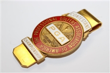 1967 PGA Championship at Columbine CC Contestant Badge/Clip - Don January Winner