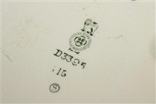 Royal Doulton England 'Promise Little And Do Much' Small Plate/Trivet