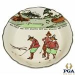 Royal Doulton England All Fools Are Not Knaves, But All Knaves Are Fools Shallow Bowl