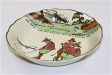 Royal Doulton England 'All Fools Are Not Knaves, But All Knaves Are Fools' Shallow Bowl