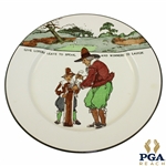 Royal Doulton England Give Losers Leave To Speak, And Winner To Laugh Plate