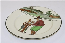 Royal Doulton England 'Give Losers Leave To Speak, And Winner To Laugh' Plate