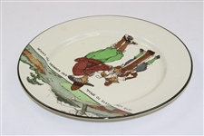 Royal Doulton England 'Give Losers Leave To Speak, And Winner To Laugh' Plate